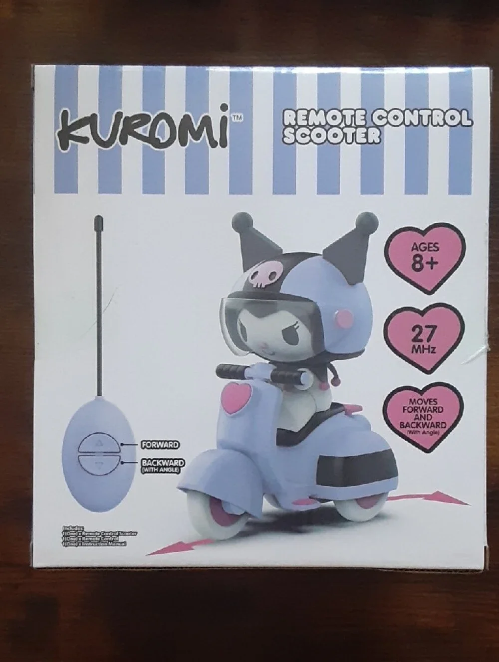 Kuromi Remote Control Scooter - Pink & Lavender
